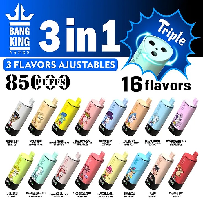 Bang King 85000 85k Puffs Großhandel Einweg-Vape