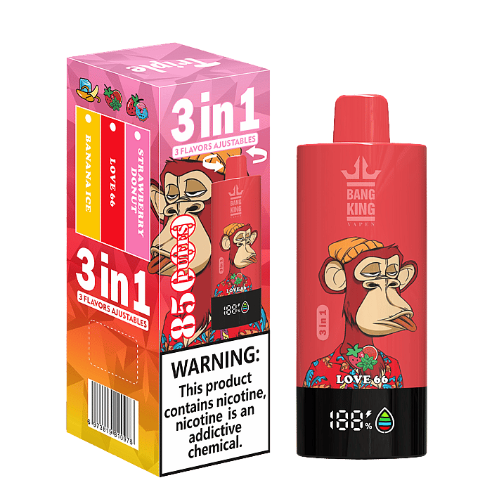 Bang King 85000 85k Puffs Großhandel Einweg-Vape