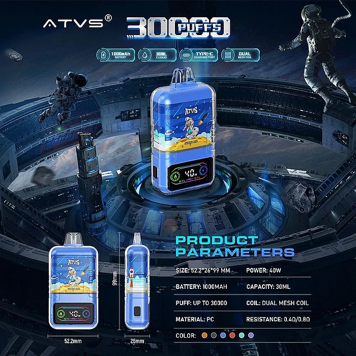 atvs 30000 30k puffs wholesale disposable vape