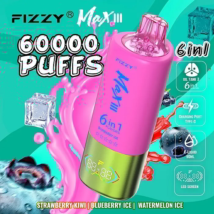 fizzy max lll 60k 60000 puffs wholesale disposable vape
