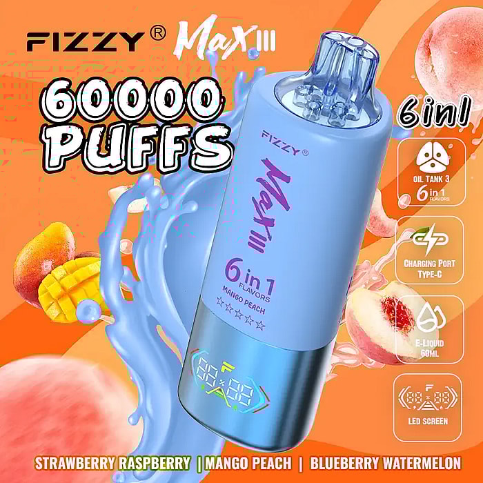 fizzy max lll 60k 60000 puffs wholesale disposable vape