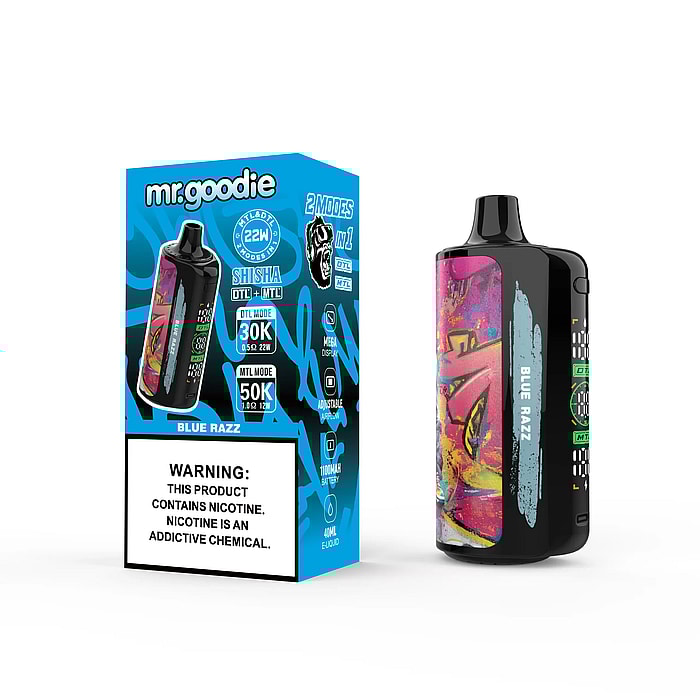 Mr.Goodie Shisha 50000 50k sbuffi all'ingrosso sigaretta elettronica usa e getta