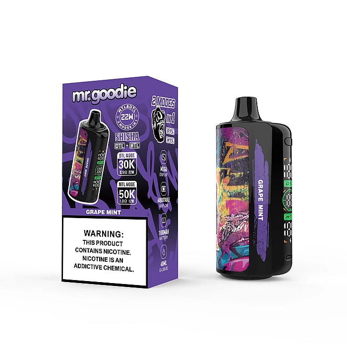 Mr.Goodie Shisha 50000 50k sbuffi all'ingrosso sigaretta elettronica usa e getta