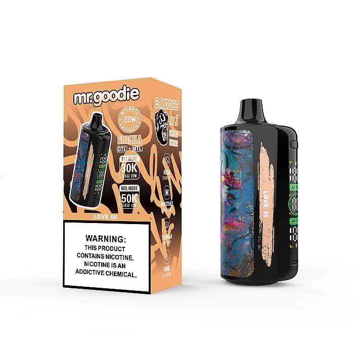 Mr.Goodie Shisha 50000 50k sbuffi all'ingrosso sigaretta elettronica usa e getta