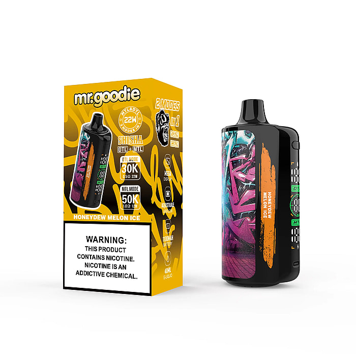 Mr.Goodie Shisha 50000 50k sbuffi all'ingrosso sigaretta elettronica usa e getta