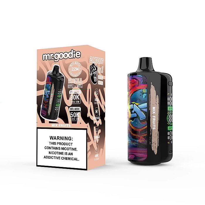 Mr.Goodie Shisha 50000 50k sbuffi all'ingrosso sigaretta elettronica usa e getta