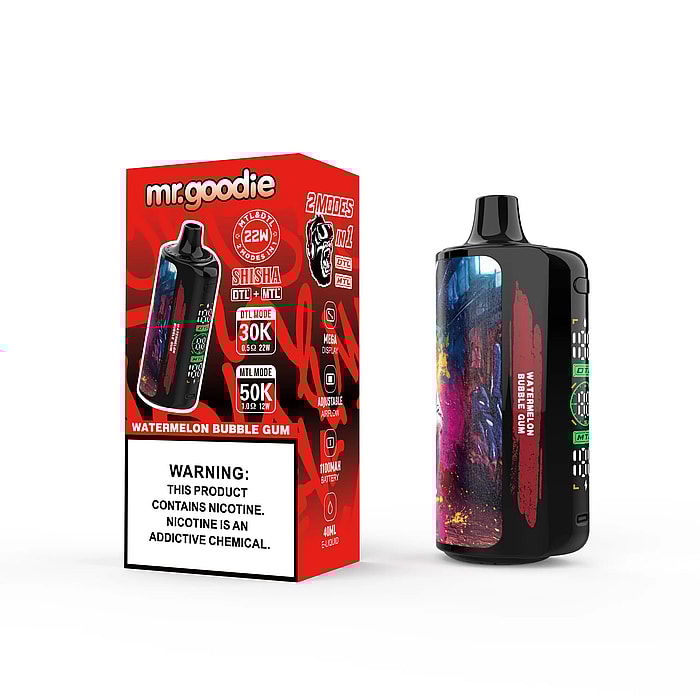 Mr.Goodie Shisha 50000 50k sbuffi all'ingrosso sigaretta elettronica usa e getta
