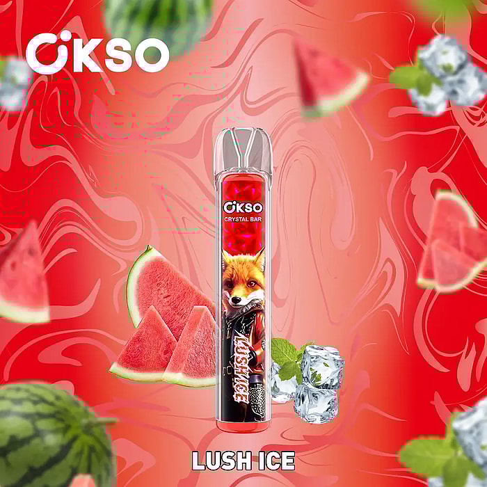 okso crystal bar 800 puffs hurtowo jednorazowy vape