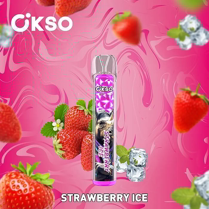 okso crystal bar 800 puffs hurtowo jednorazowy vape