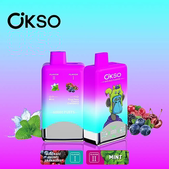 okso double flavor 60000 60k puffs wholesale disposable vape