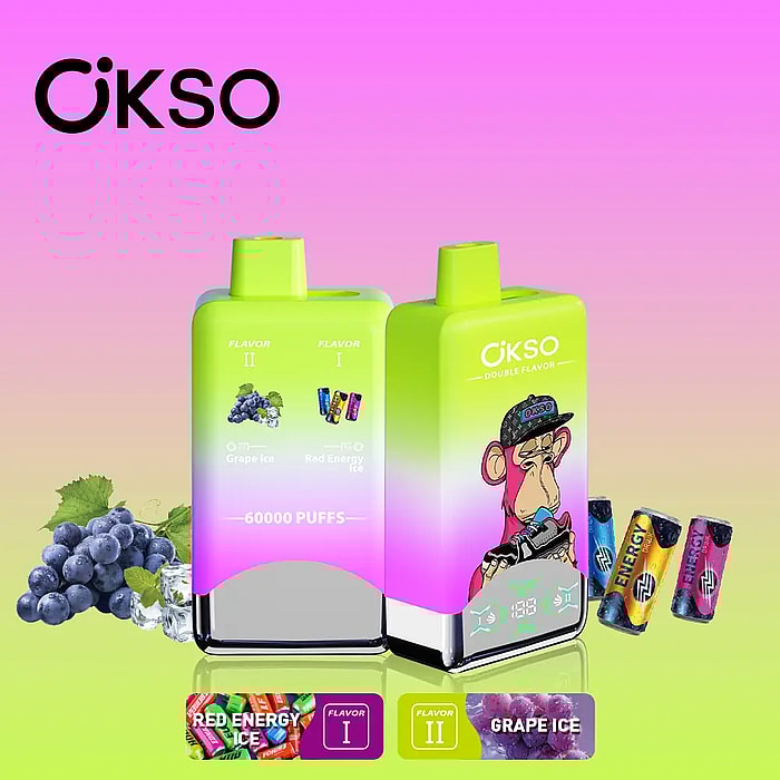 okso double flavor 60000 60k puffs wholesale disposable vape