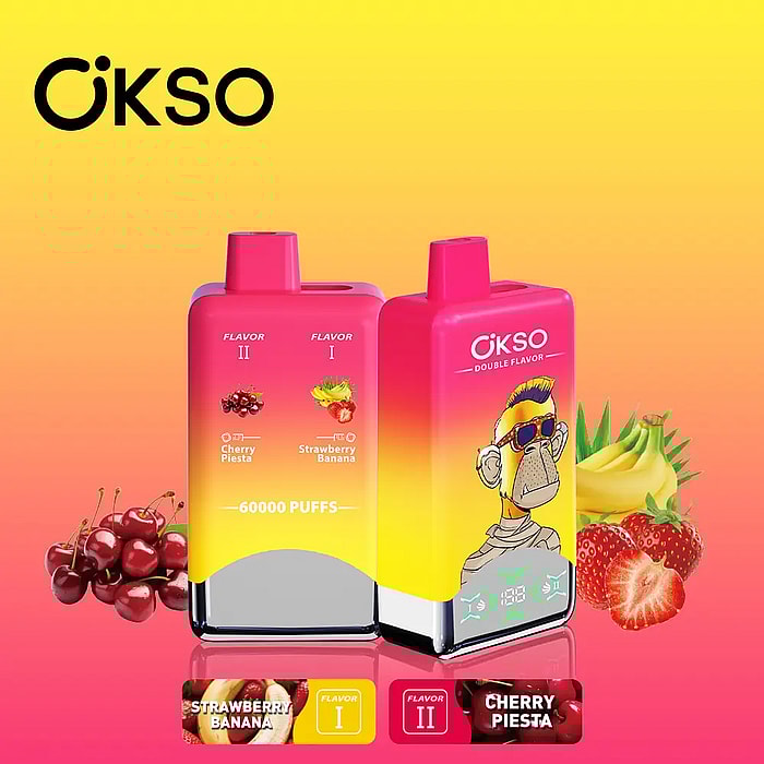 okso double flavor 60000 60k puffs wholesale disposable vape