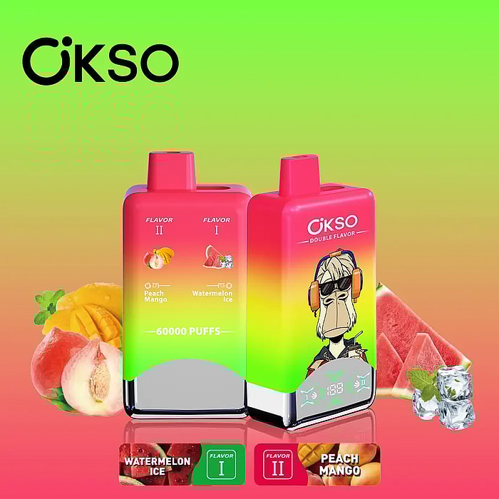 okso double flavor 60000 60k puffs wholesale disposable vape