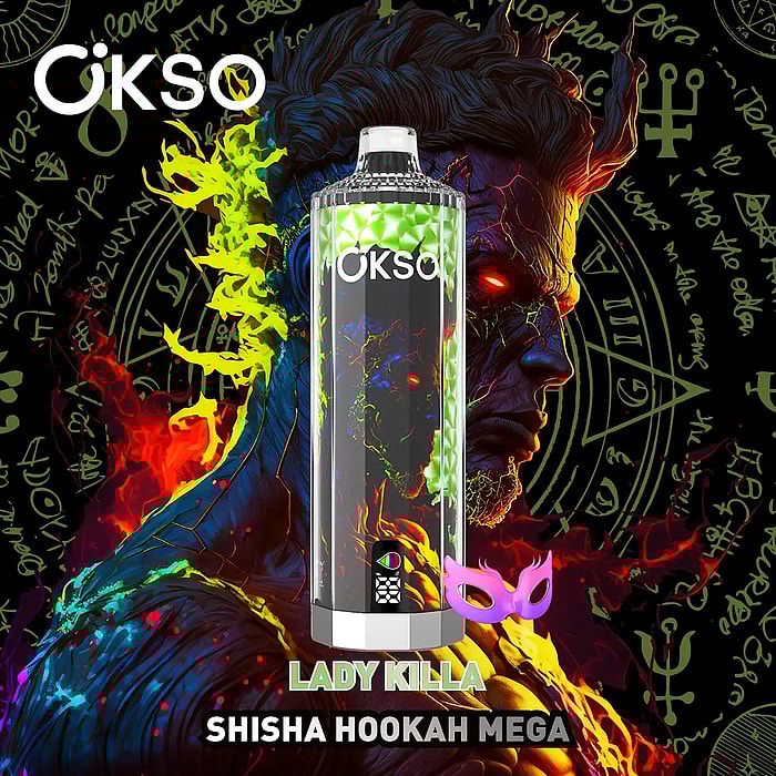 okso shisha hookah mega 50000 50k puffs hurtowo jednorazowy vape