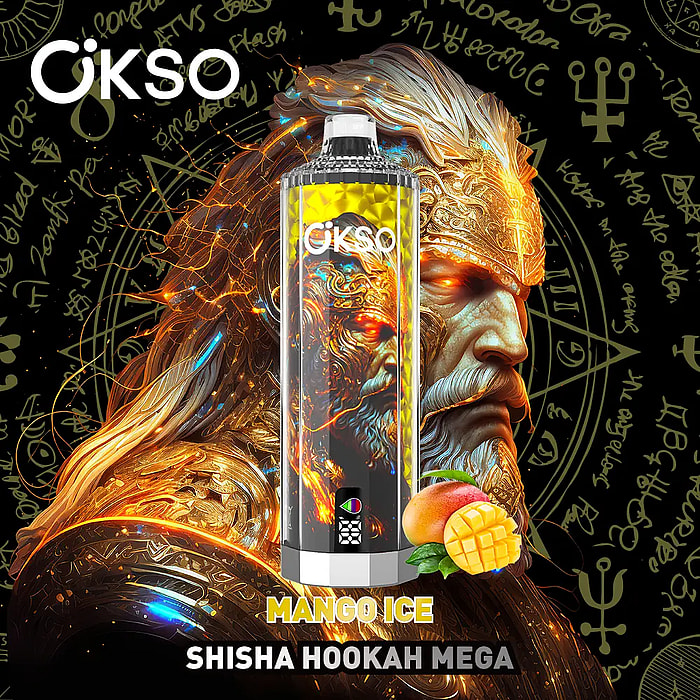 okso shisha hookah mega 50000 50k puffs hurtowo jednorazowy vape