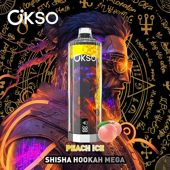 okso shisha hookah mega 50000 50k puffs hurtowo jednorazowy vape