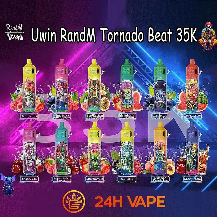 uwin randm tornado 35000 35k puffs großhandel einweg vape