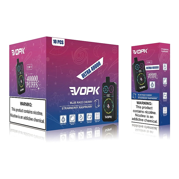 vape jetable Vopk Ultra 40 000 bouffées en gros