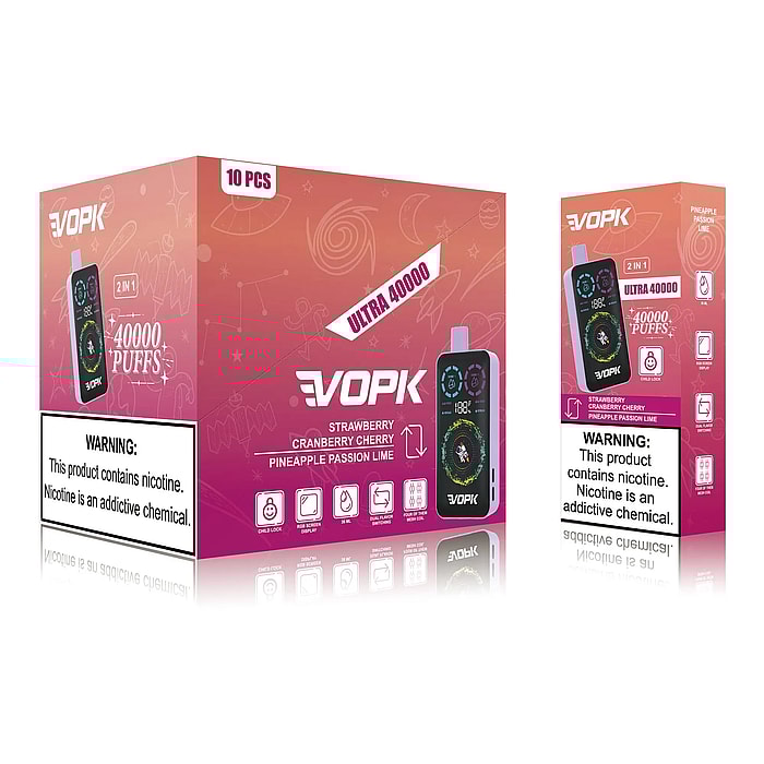 vape jetable Vopk Ultra 40 000 bouffées en gros