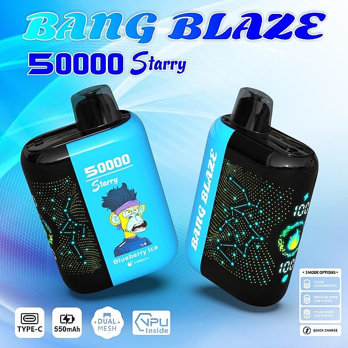 Bang Blaze 50000 50k sbuffi all'ingrosso, sigaretta elettronica usa e getta