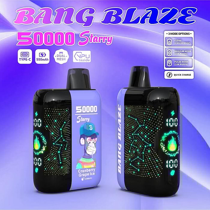 Bang Blaze 50000 50k sbuffi all'ingrosso, sigaretta elettronica usa e getta