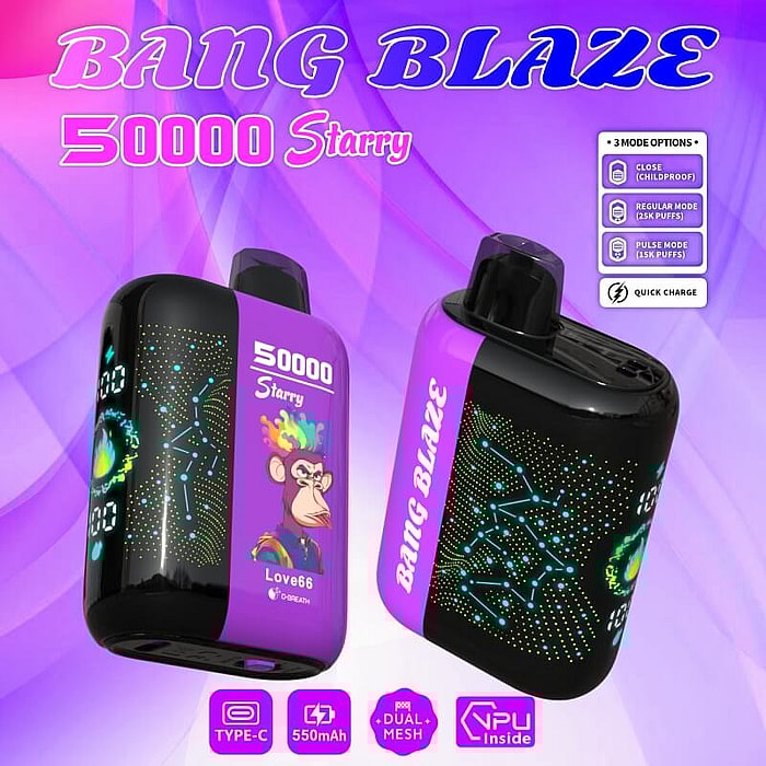 Bang Blaze 50000 50k sbuffi all'ingrosso, sigaretta elettronica usa e getta