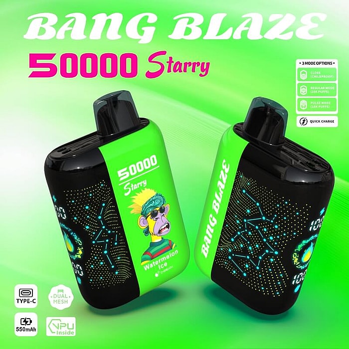 Bang Blaze 50000 50k sbuffi all'ingrosso, sigaretta elettronica usa e getta