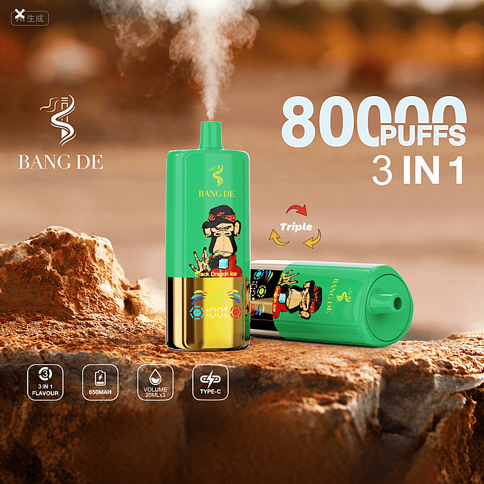 bang de 80000 8万回吸引できる卸売使い捨てベイプ