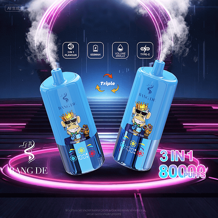 bang de 80000 8万回吸引できる卸売使い捨てベイプ