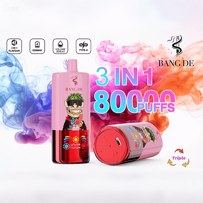 bang de 80000 8万回吸引できる卸売使い捨てベイプ