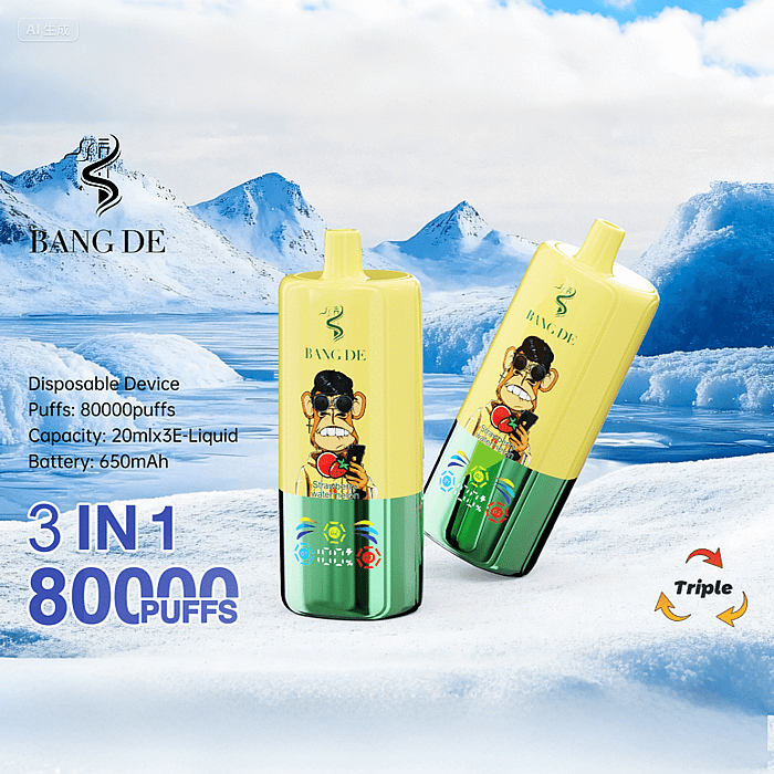 bang de 80000 8万回吸引できる卸売使い捨てベイプ