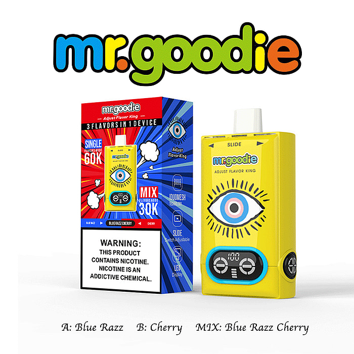 Vape desechable Mr.Goodie, 60.000 inhalaciones, 60.000 sabores, al por mayor