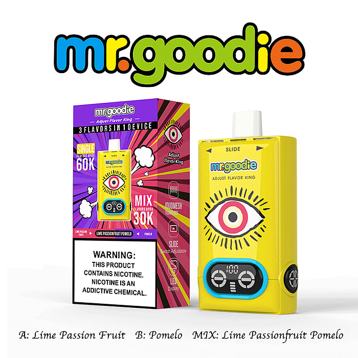 Vape desechable Mr.Goodie, 60.000 inhalaciones, 60.000 sabores, al por mayor