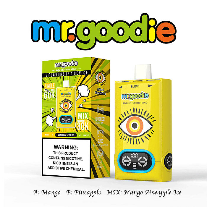 Vape desechable Mr.Goodie, 60.000 inhalaciones, 60.000 sabores, al por mayor
