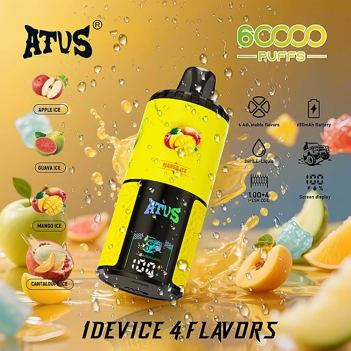 atvs warship 60000 60k puffs all'ingrosso svapo usa e getta