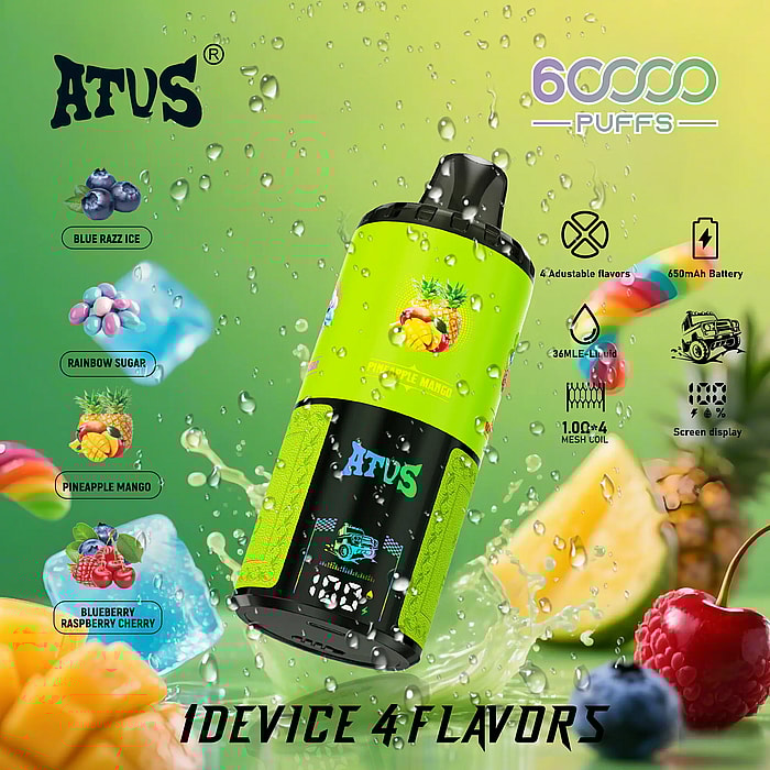 atvs warship 60000 60k puffs all'ingrosso svapo usa e getta