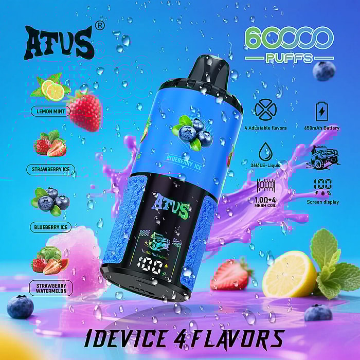 atvs warship 60000 60k puffs all'ingrosso svapo usa e getta