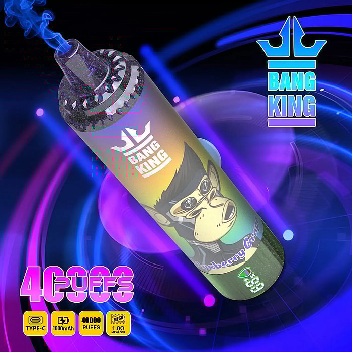 Bang King Tornado 40 000 bouffées (40 000 bouffées) Vape jetable en gros