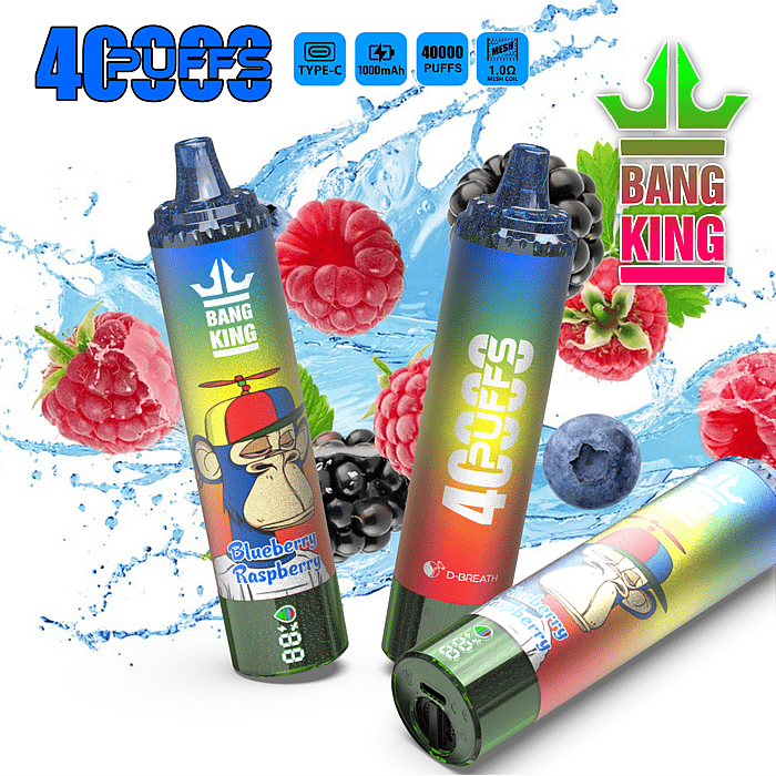 Bang King Tornado 40 000 bouffées (40 000 bouffées) Vape jetable en gros