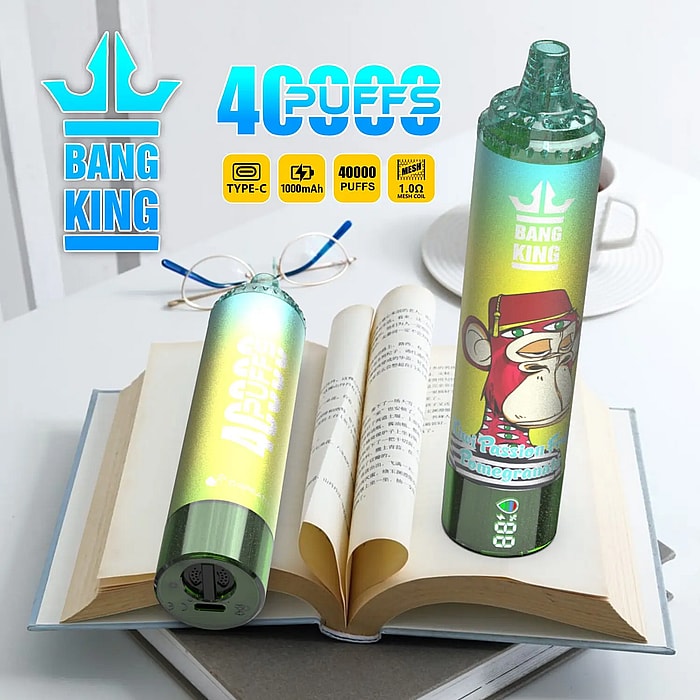Bang King Tornado 40 000 bouffées (40 000 bouffées) Vape jetable en gros