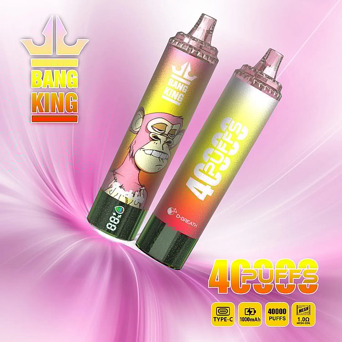 Bang King Tornado 40 000 bouffées (40 000 bouffées) Vape jetable en gros