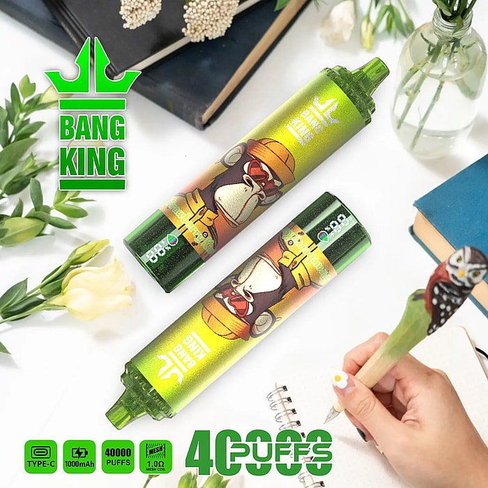 Bang King Tornado 40 000 bouffées (40 000 bouffées) Vape jetable en gros