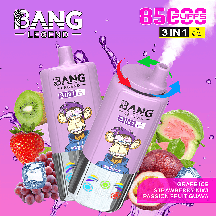 bang legend 85000 85k puffs 3 in 1 wholesale disposable vape