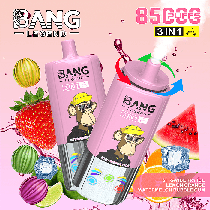 bang legend 85000 85k puffs 3 in 1 wholesale disposable vape