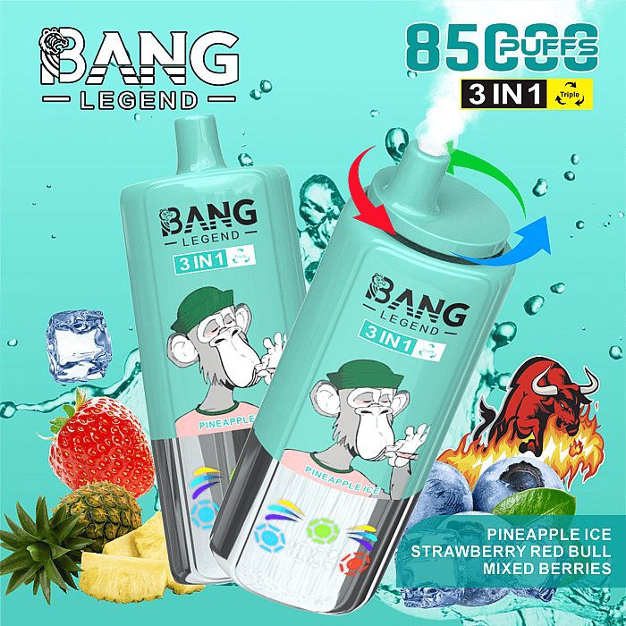 bang legend 85000 85k puffs 3 in 1 wholesale disposable vape