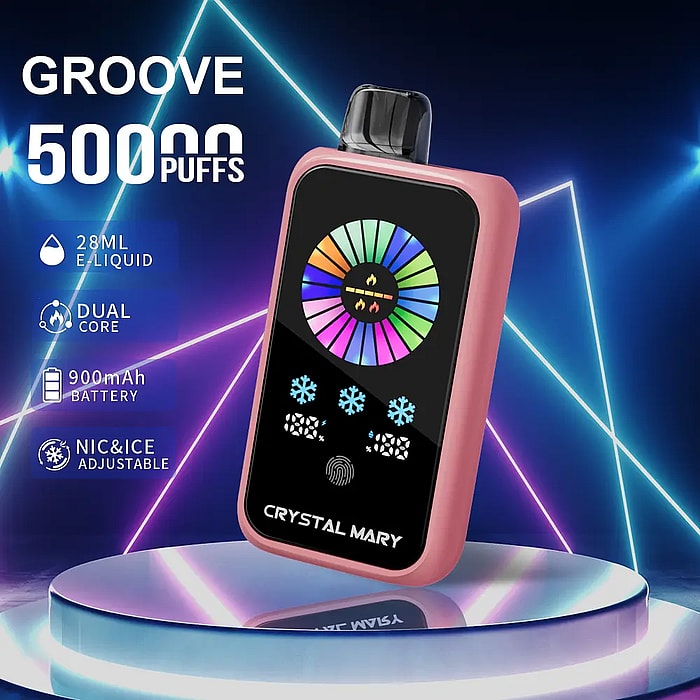 crystal groove 50000 50k puffs wholesale disposable vape