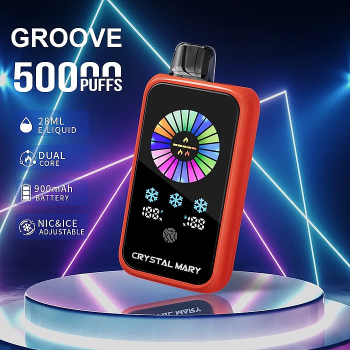 crystal groove 50000 50k puffs wholesale disposable vape