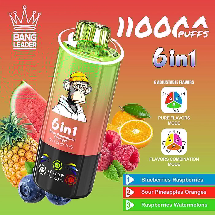 バングリーダー 110000 110k パフ卸売使い捨て VAPE