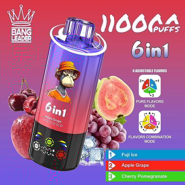 バングリーダー 110000 110k パフ卸売使い捨て VAPE
