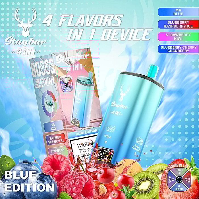 stag bar 4in1 80000 80k puffs wholesale disposable vape
